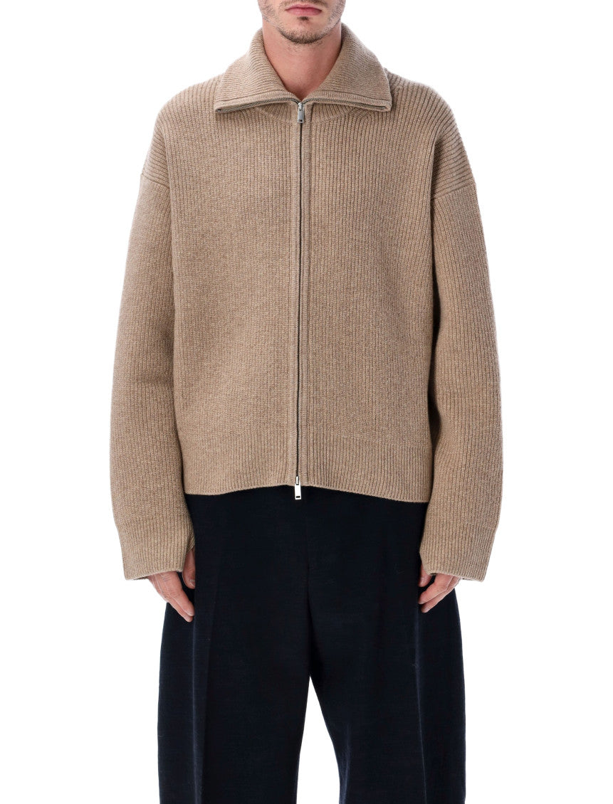 Beige Wool Cardigan 1