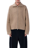Beige Wool Cardigan 1