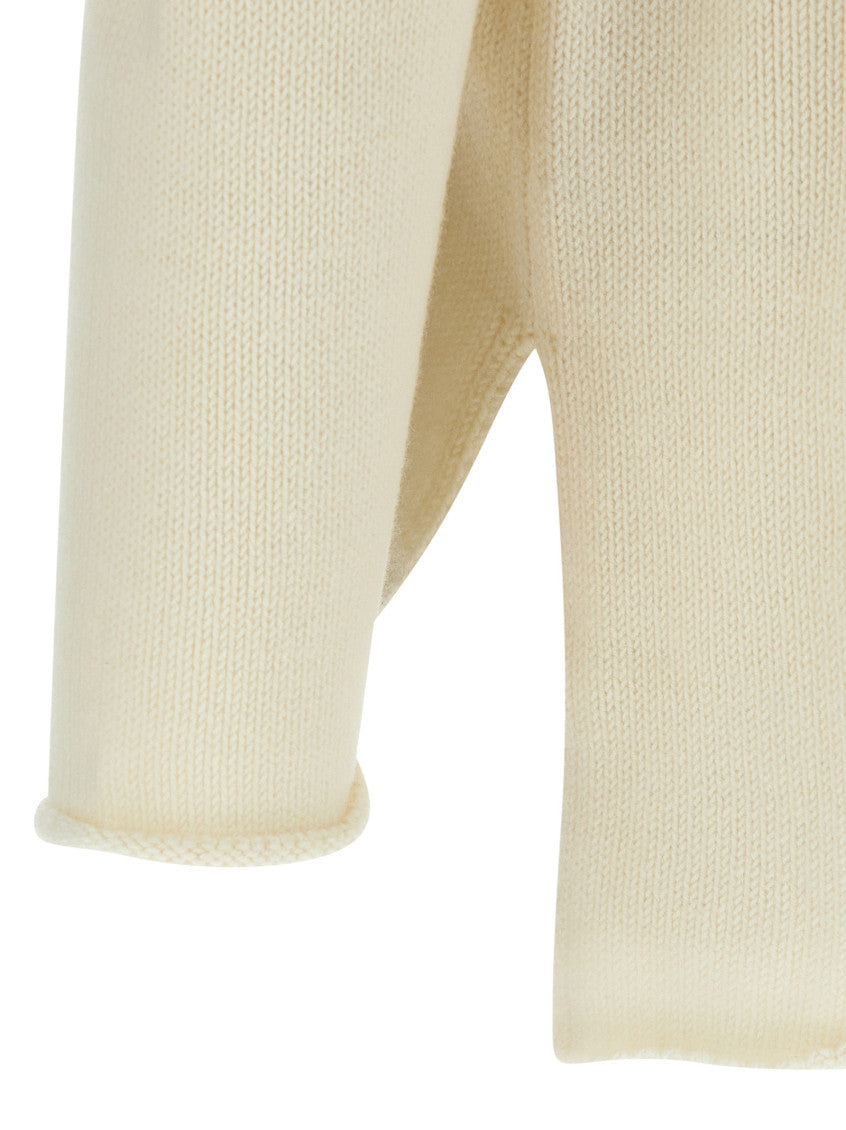 Off White Printed Sweater 4
