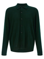 Green Wool Cardigan 1