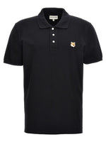 Black 'Fox Head' polo shirt 1