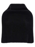 Black 'Cowl' cape 1