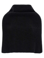 Black 'Cowl' cape 1