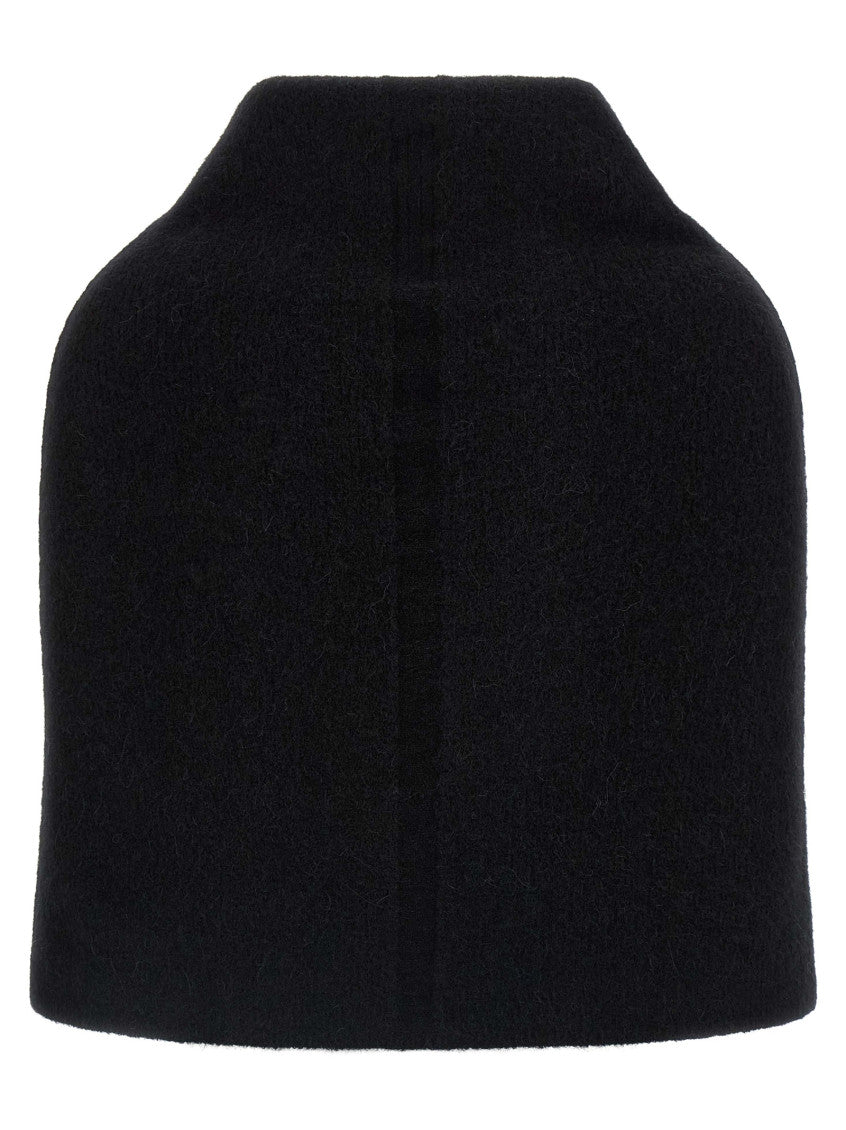 Black 'Cowl' cape 2