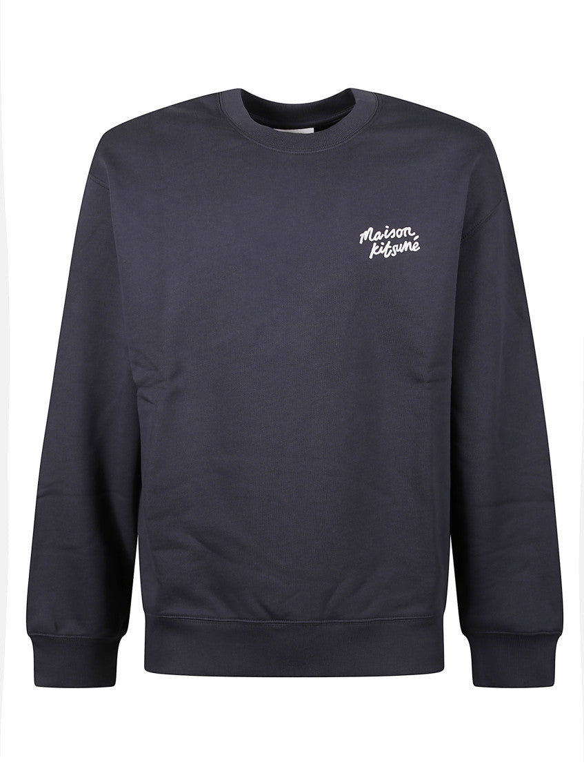 Navy Blue Logo Sweatshirt 1