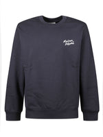 Navy Blue Logo Sweatshirt 1