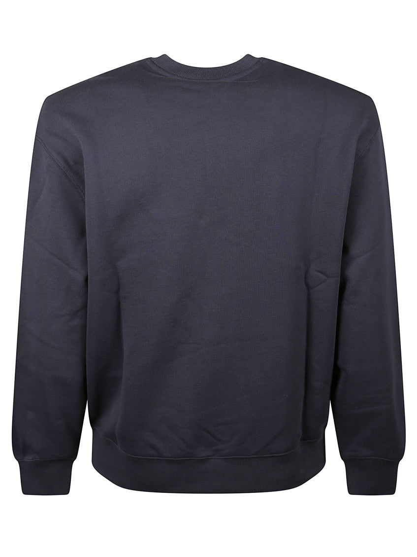 Navy Blue Logo Sweatshirt 2
