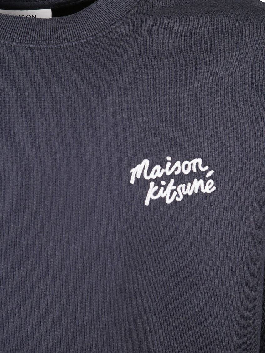 Navy Blue Logo Sweatshirt 3