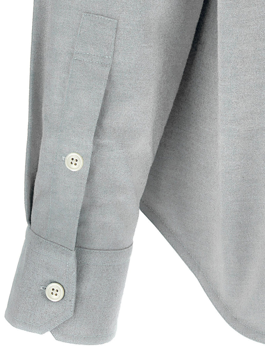 Grey '4BAR' flannel shirt 4