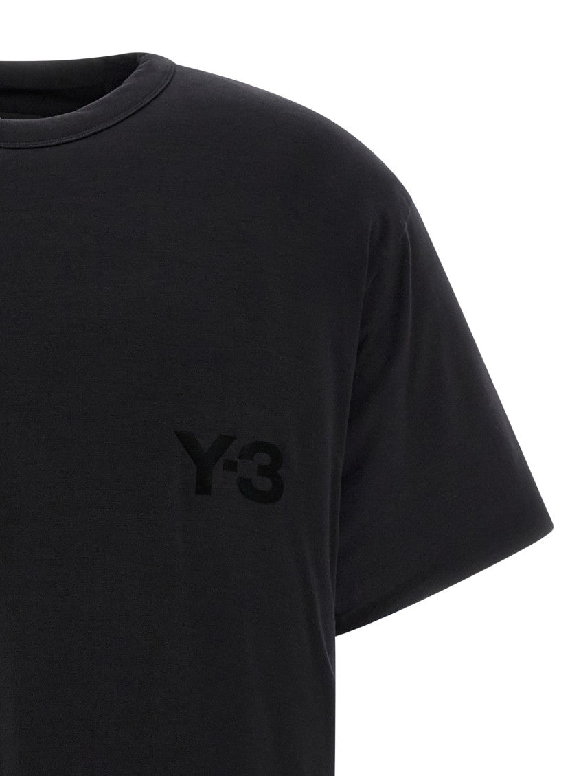 Black 'Y-3 Padded' T-shirt 3