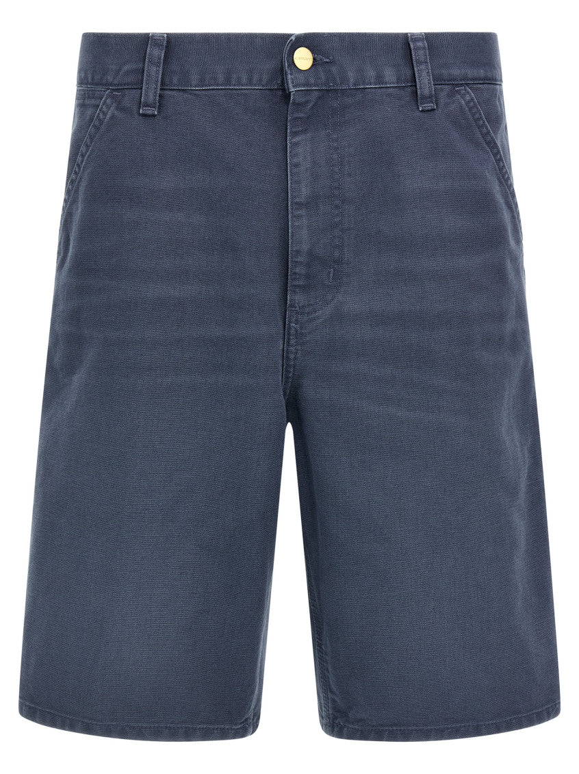 Blue 'Single knee' bermuda shorts 1