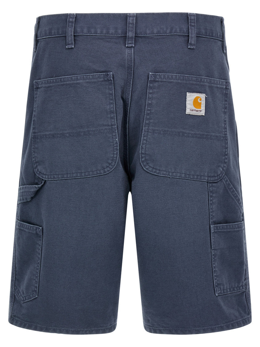 Blue 'Single knee' bermuda shorts 2