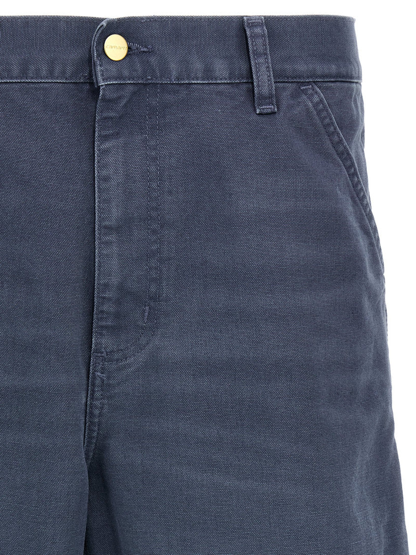 Blue 'Single knee' bermuda shorts 3