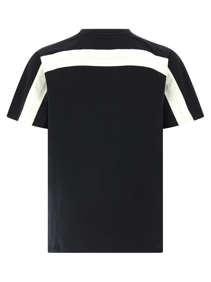 Black Satin Insert T-shirt 2
