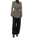 Brown Checks Peaked Lapel Blazer 1