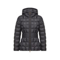 Black Quilted Hood Jacket 1