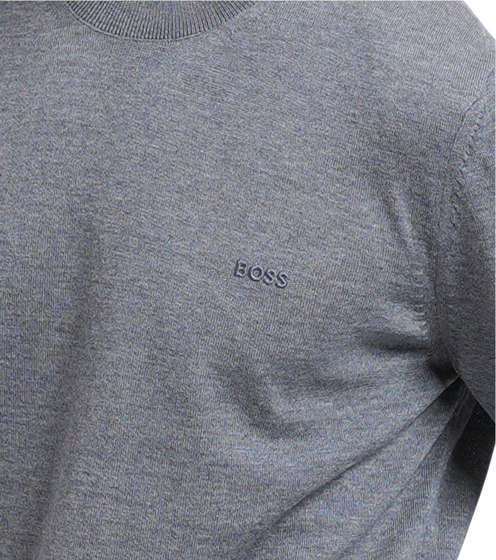 Grey Crew Neck Sweater 3
