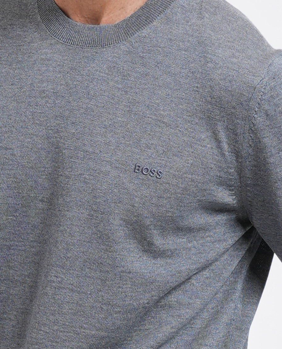Grey Crew Neck Sweater 5