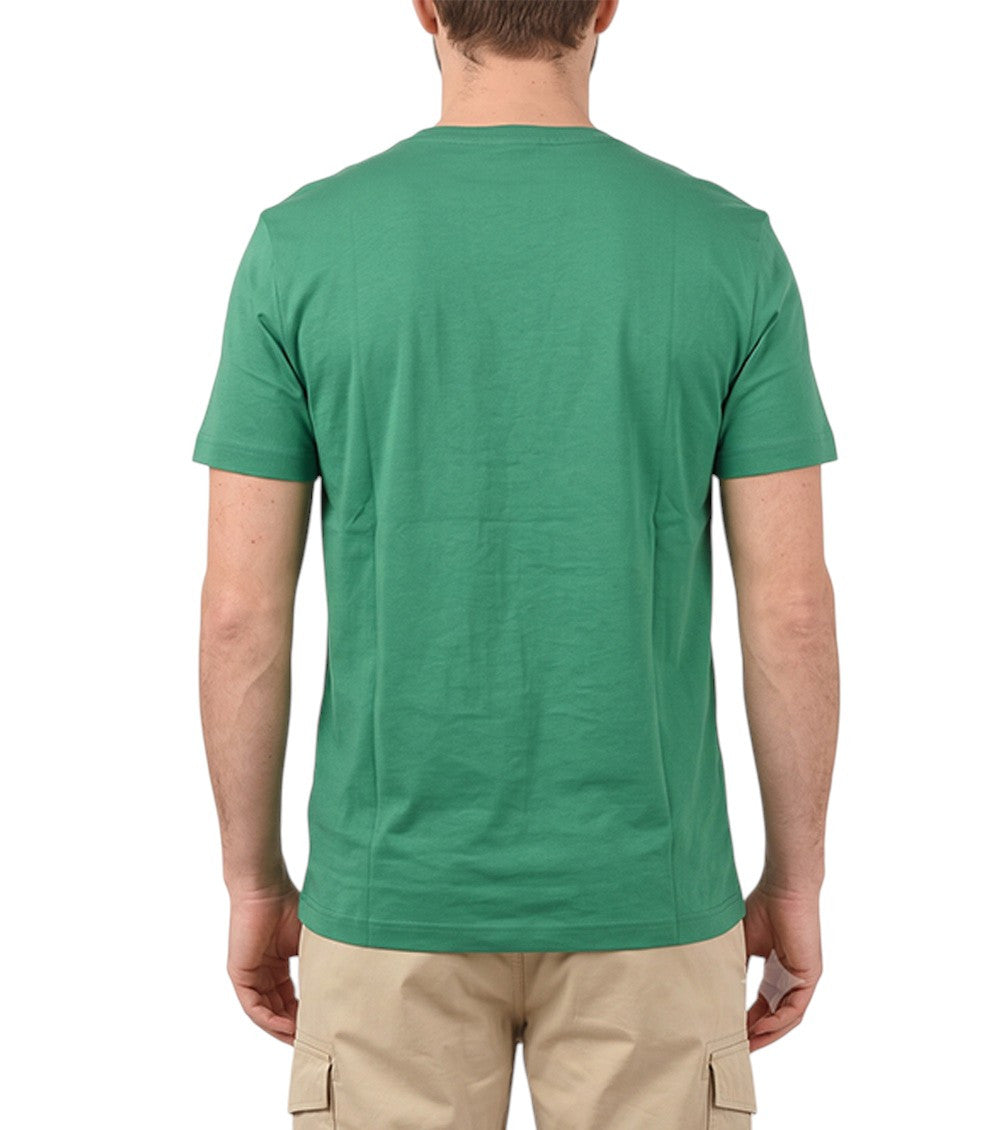 Green Crew Neck T-Shirt 2