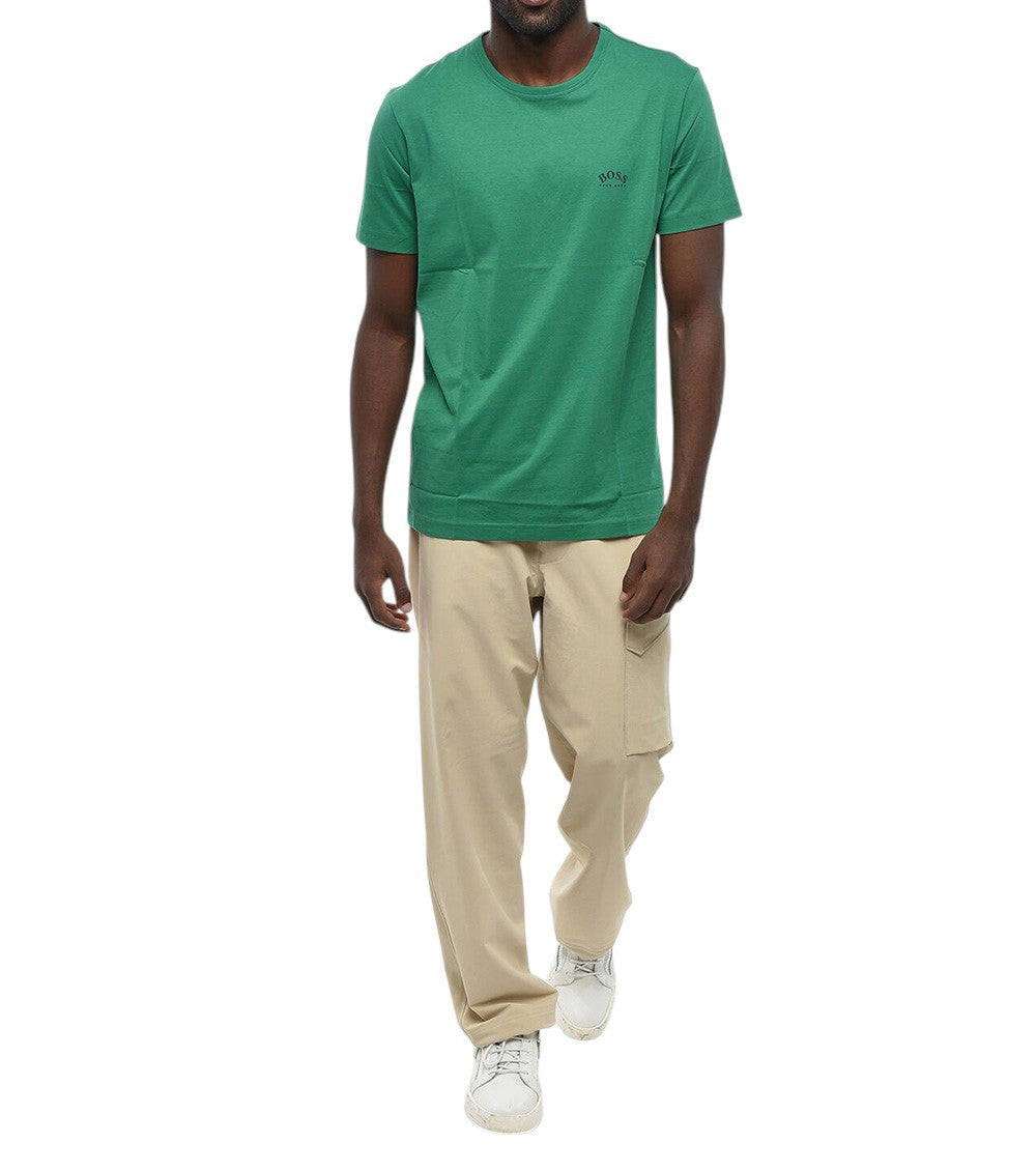 Green Crew Neck T-Shirt 3