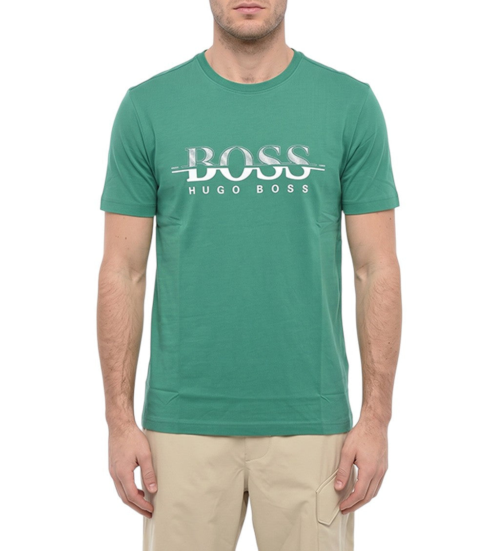 Green Graphic Logo T-Shirt 1