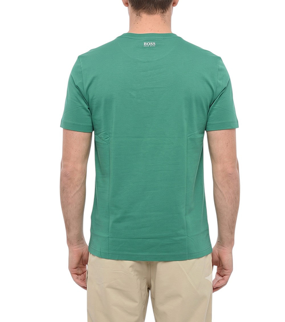 Green Graphic Logo T-Shirt 2