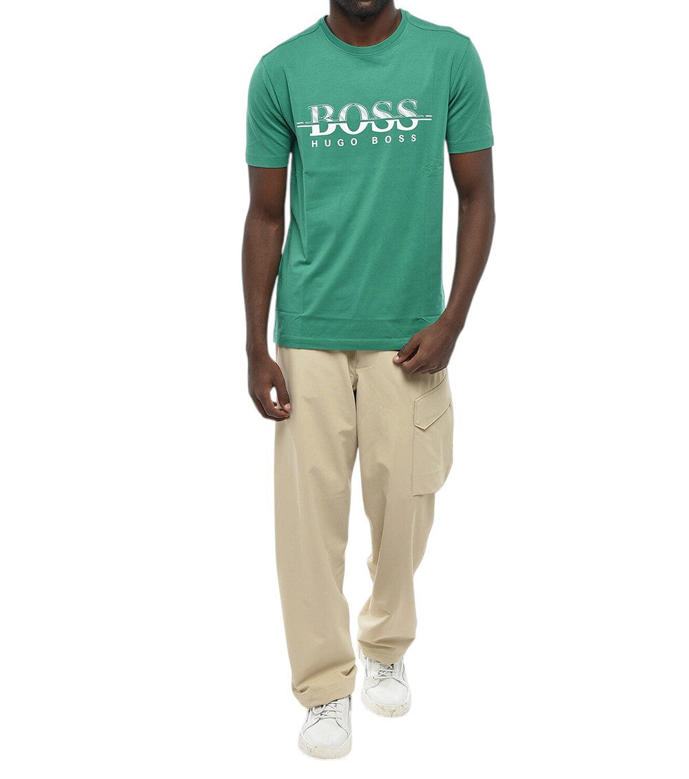 Green Graphic Logo T-Shirt 3