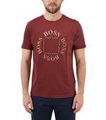 Maroon Crew Neck T-Shirt 1