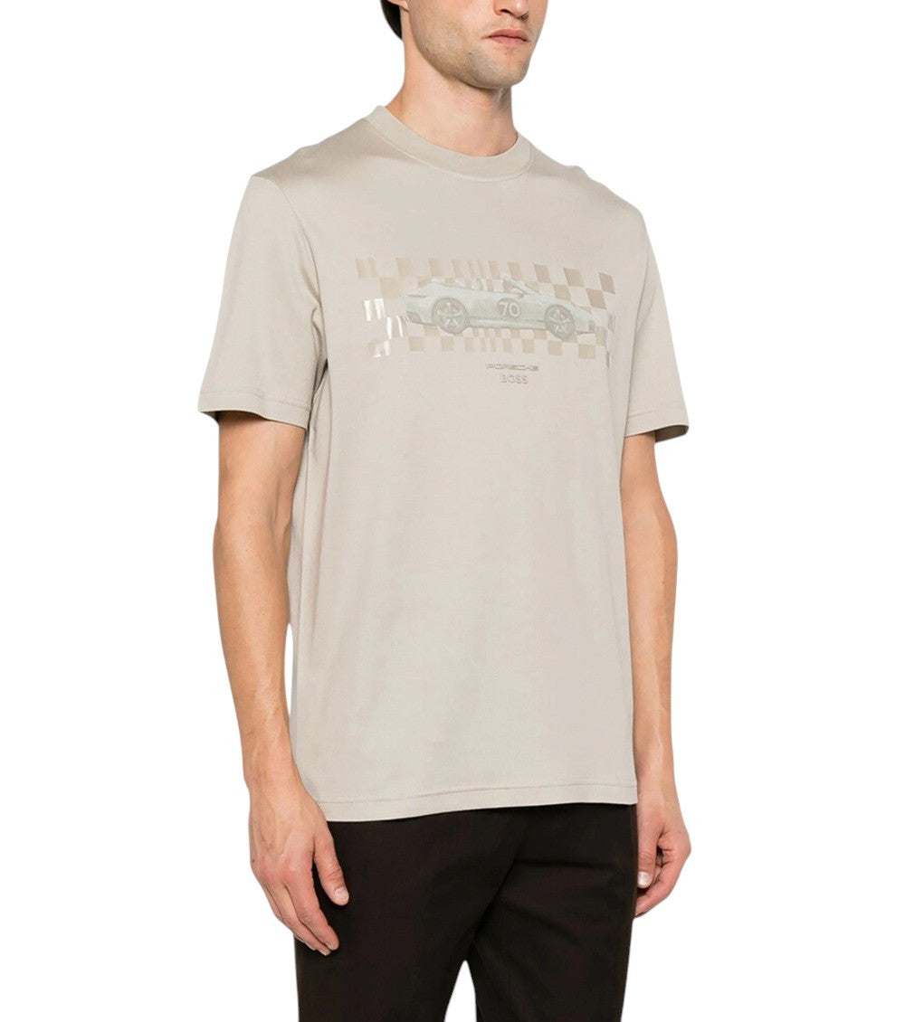 Light Beige Regular T-Shirt 2