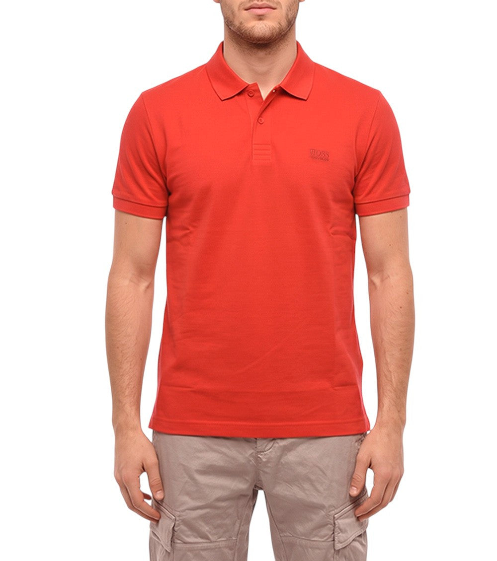 Red Shirt Collar Polo 1