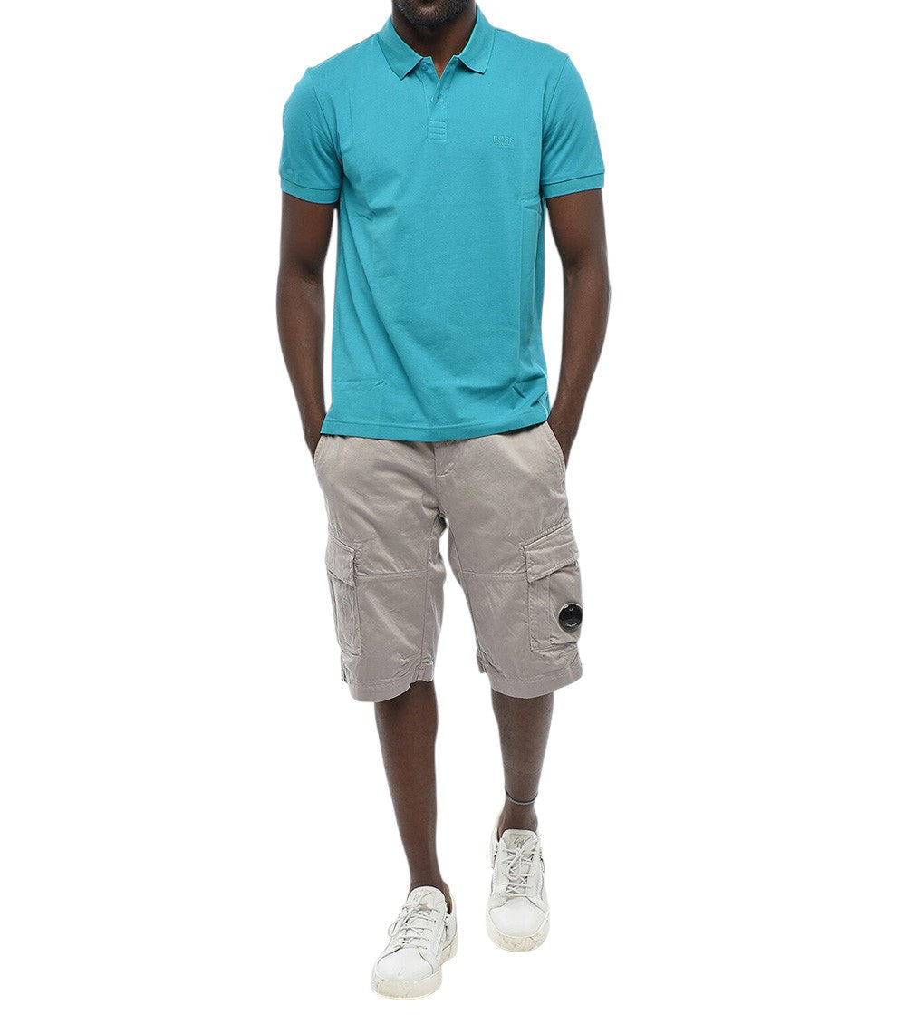 Blue Shirt Collar Polo 3