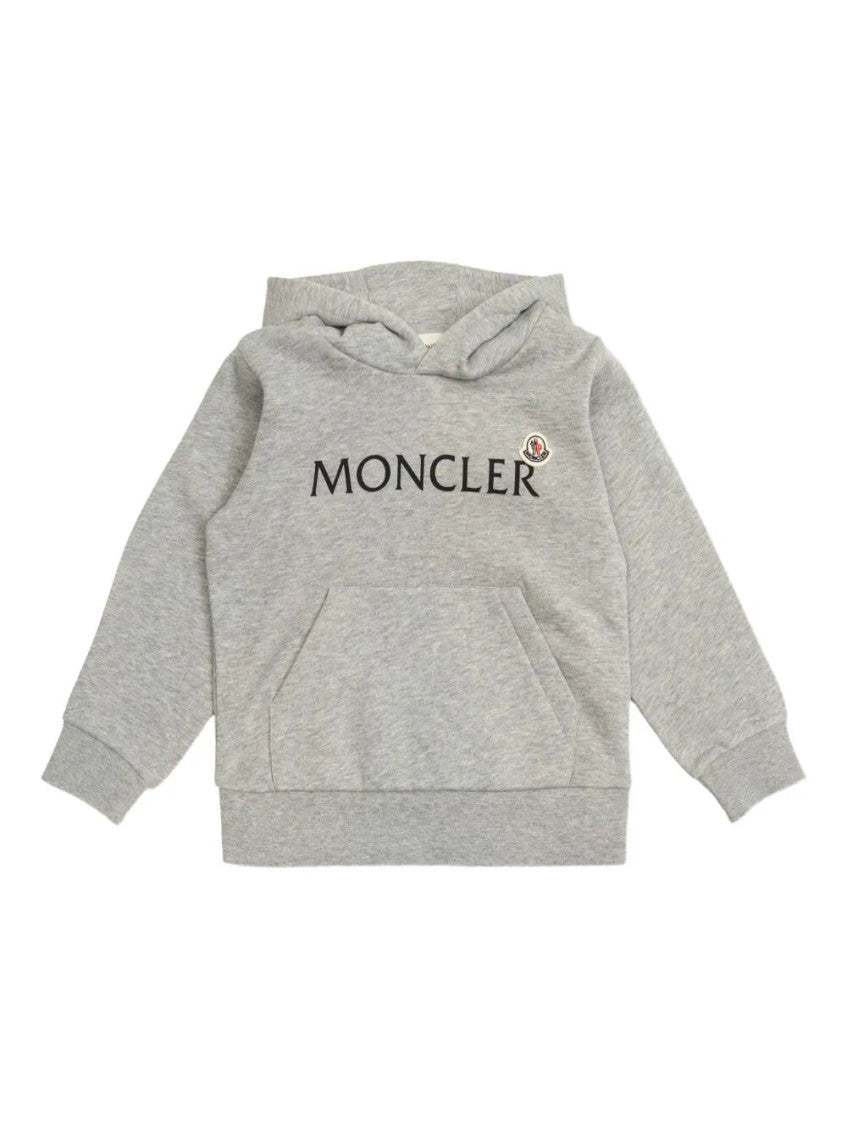 Boys Grey Logo Hoodie 1