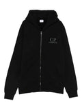 Boys Black Zip-Up Hoodie 1