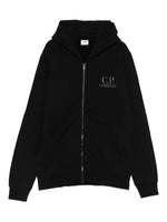 Boys Black Zip-Up Hoodie 1