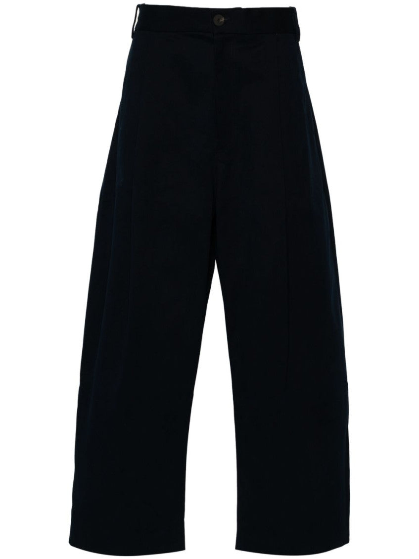 Navy Blue Cotton Trousers 1