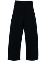 Navy Blue Cotton Trousers 1