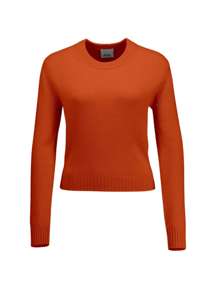 Orange Wool Sweater 1
