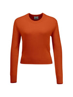 Orange Wool Sweater 1