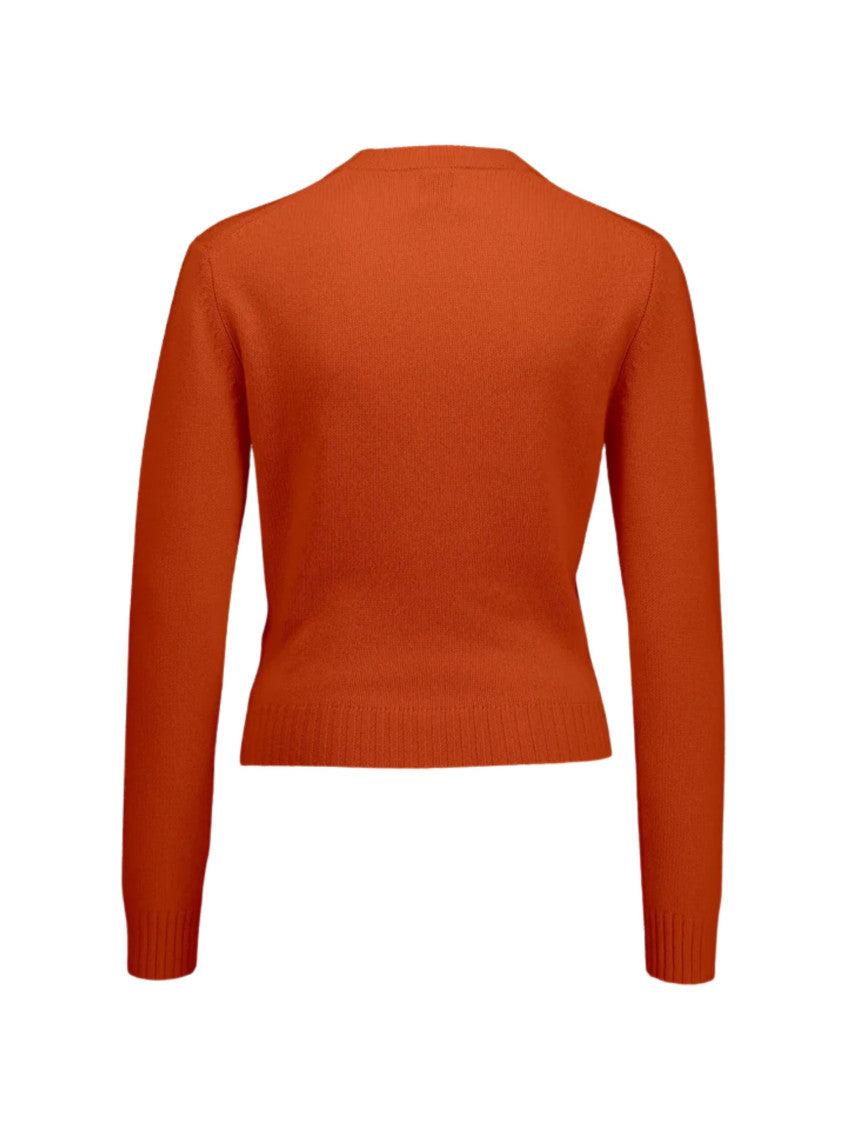 Orange Wool Sweater 2
