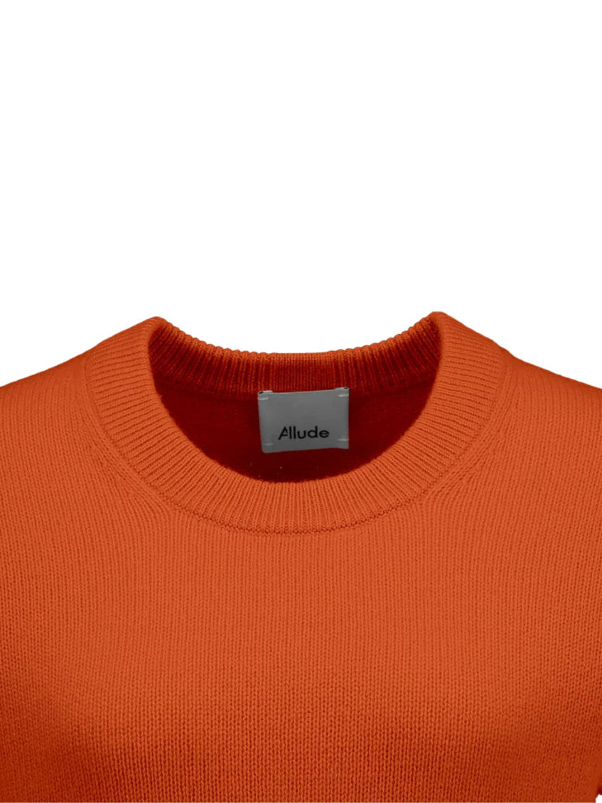 Orange Wool Sweater 3