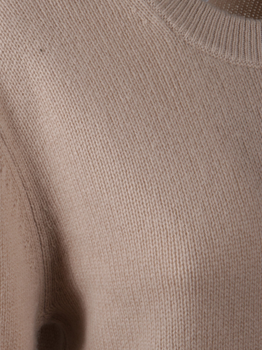 Beige Wool Sweater 3