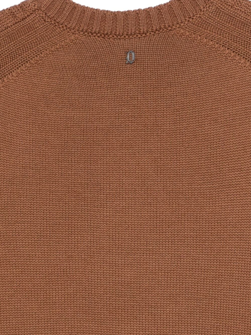 Brown Crew-Neck Sweater 2