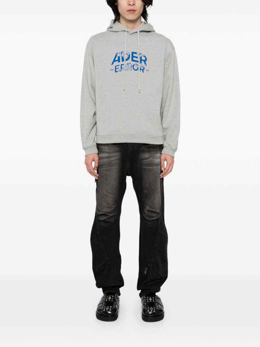 Grey Logo Hoodie 4