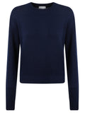 Navy Blue Wool Sweater 1