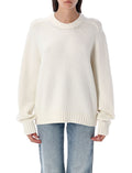 White Knitted Sweater 1