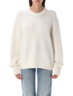White Knitted Sweater 1