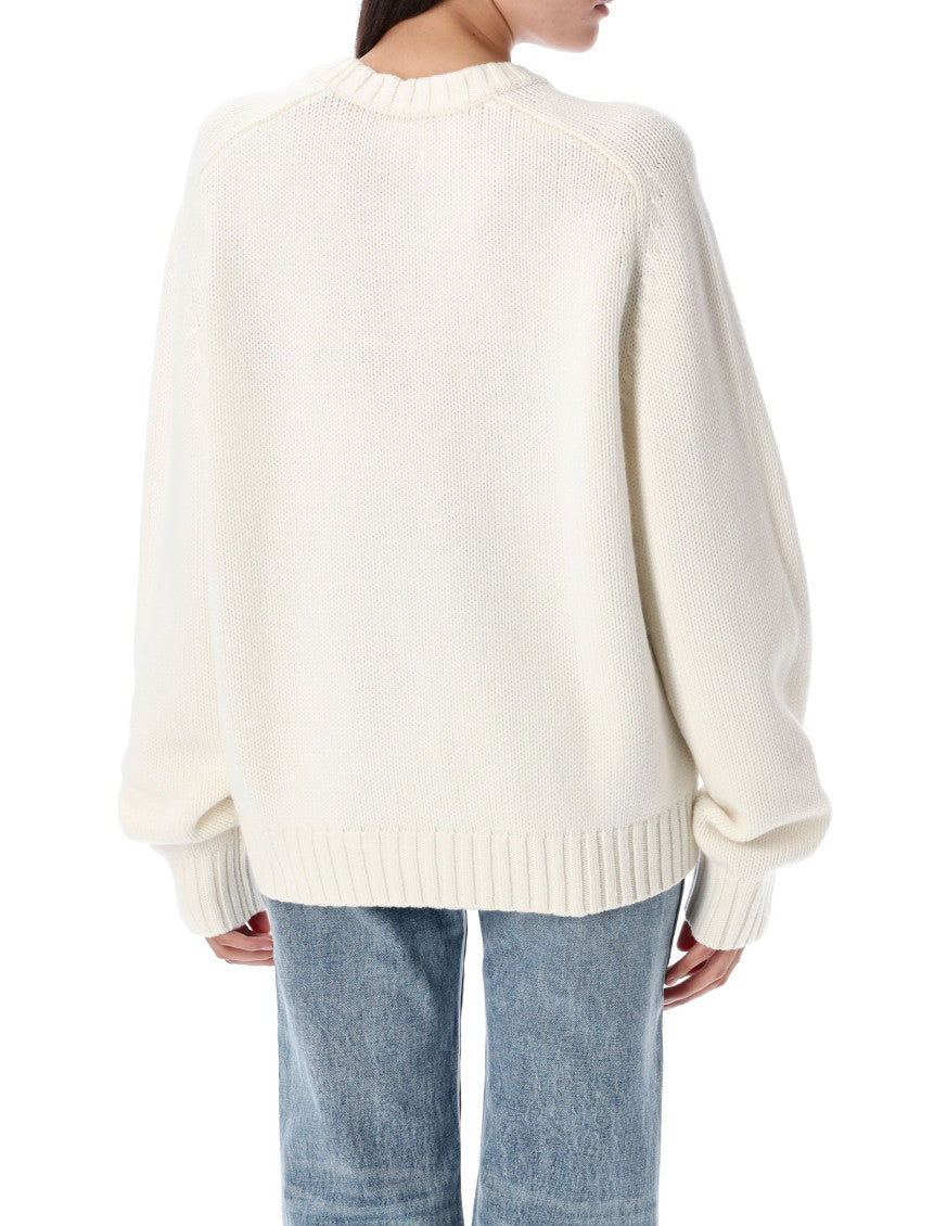White Knitted Sweater 2