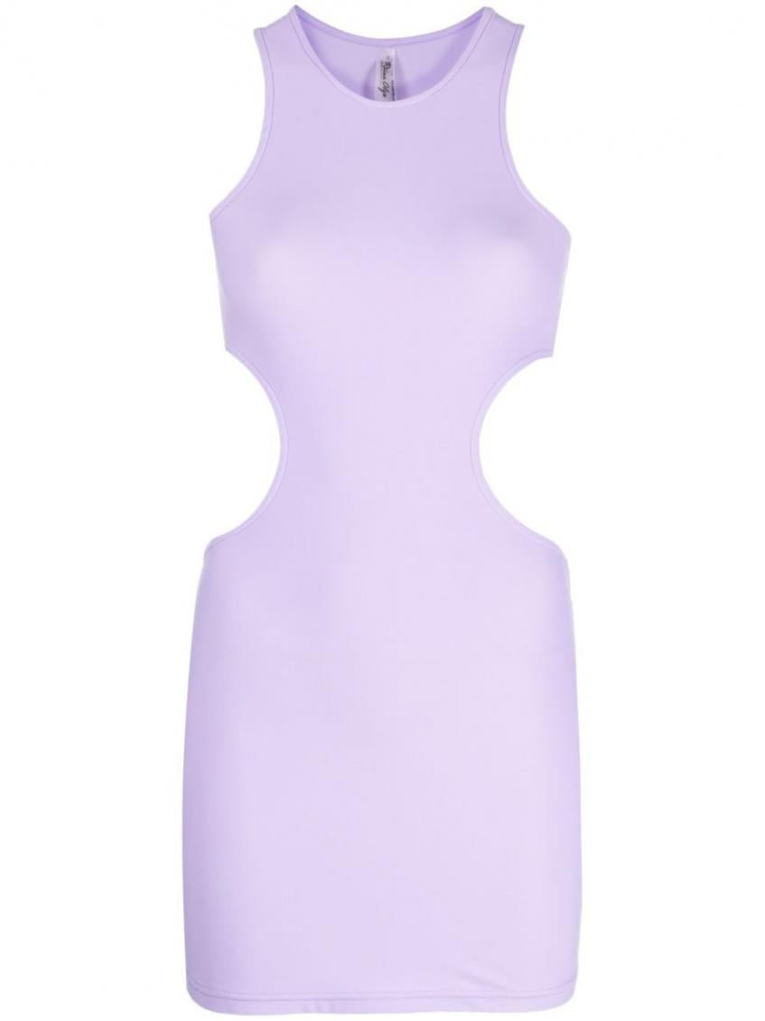 Light Purple Light Purple Cut-out Detail Dress 1