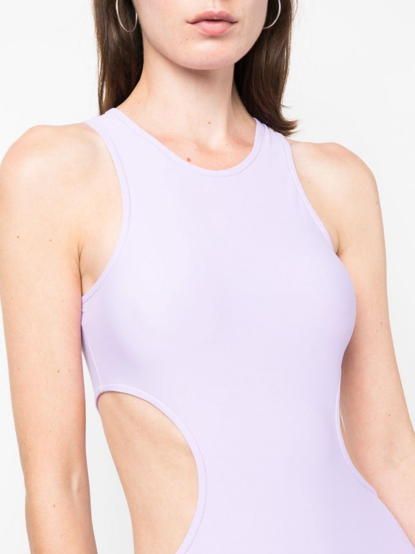 Light Purple Light Purple Cut-out Detail Dress 5