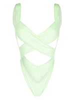 Light Green Light Green Exotica Wrap Bikini 1